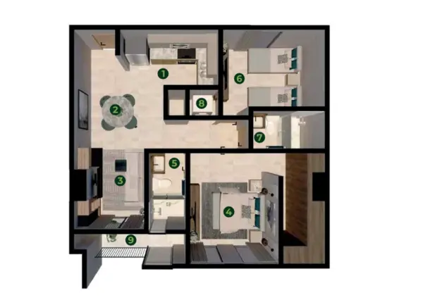 Departamento en Venta en Centro Metropolitano, Saltillo, Coahuila de Zaragoza 2