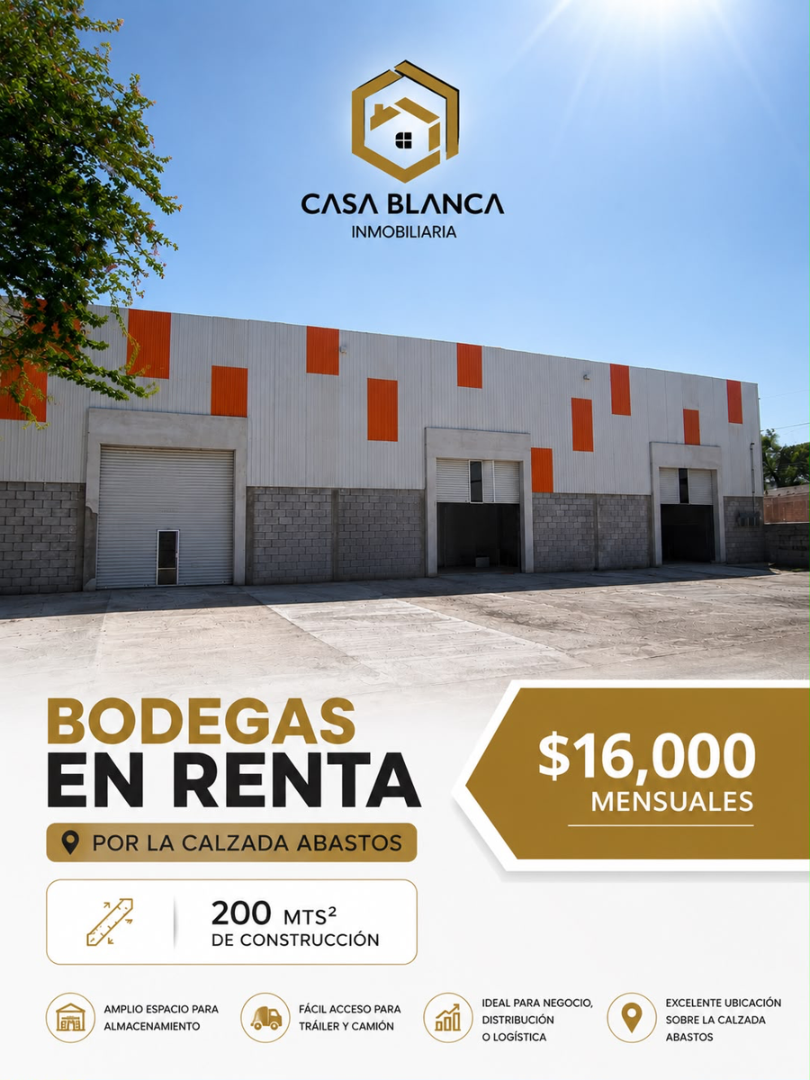 Bodega en renta en Abastos, Torreón