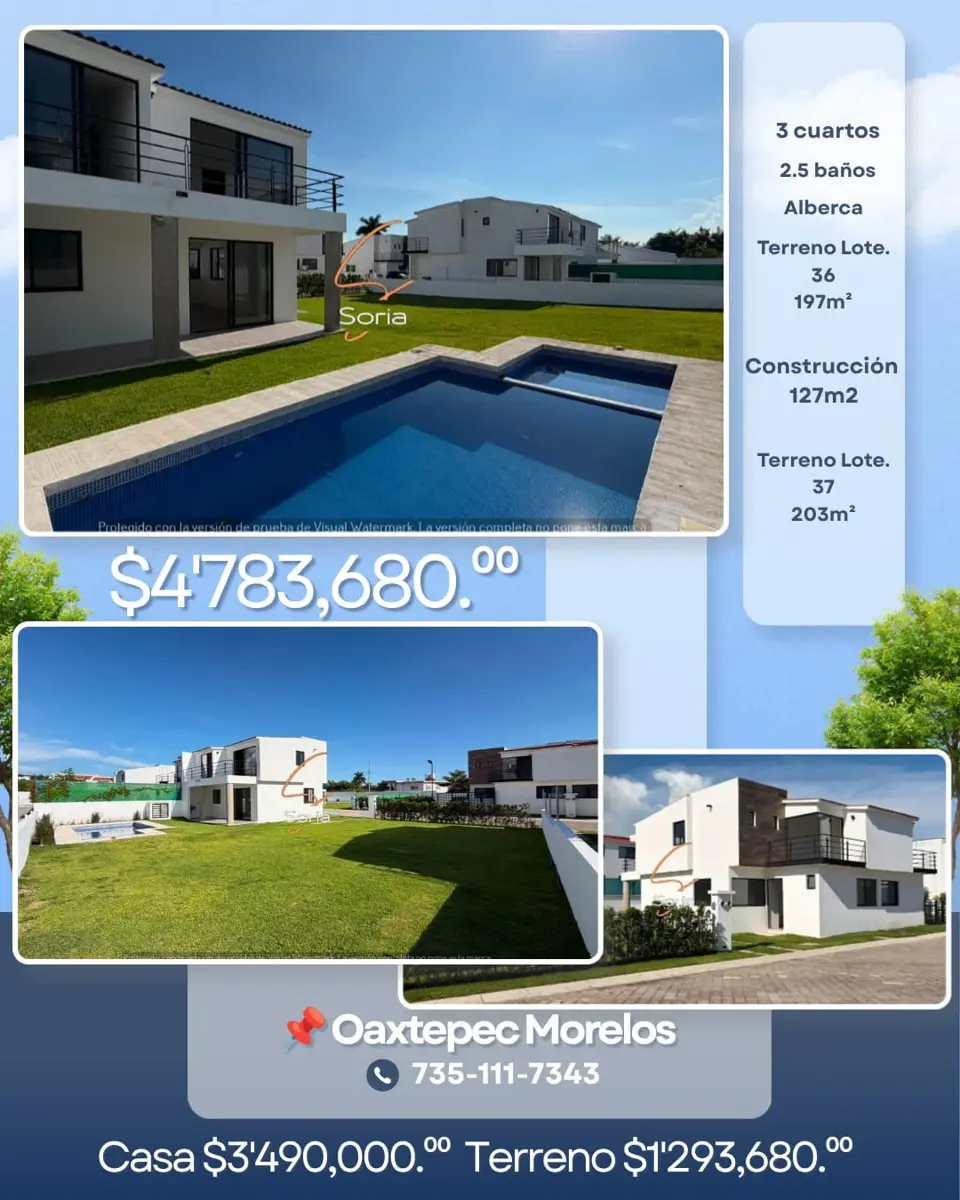 Casa en venta en Oaxtepec Centro, Yautepec — foto 1 de 37