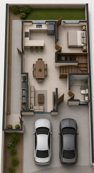 Casa en venta en Los Cedros, Gómez Palacio — foto 2 de 3