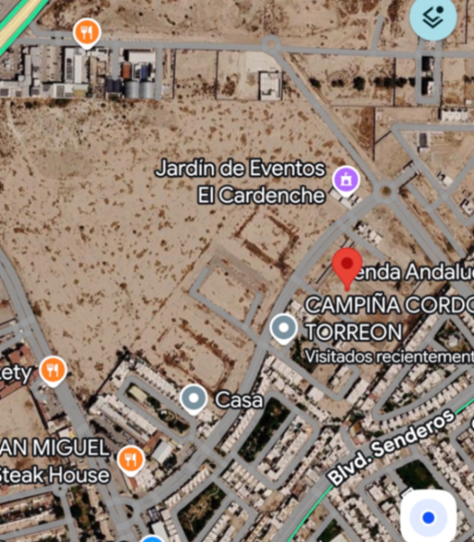 Terreno en venta en Ampliación Senderos, Torreón — foto 2 de 2