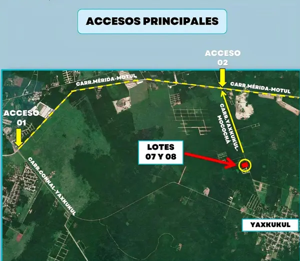 Terreno en venta en Yaxkukul, Yaxkukul — foto 3 de 4