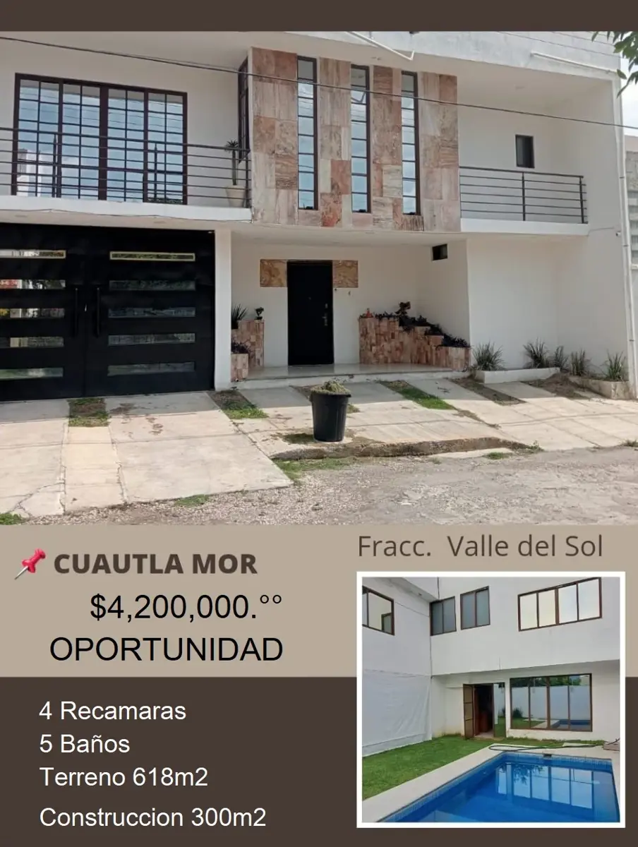 Casa en venta en Miguel Hidalgo, Cuautla — foto 1 de 28