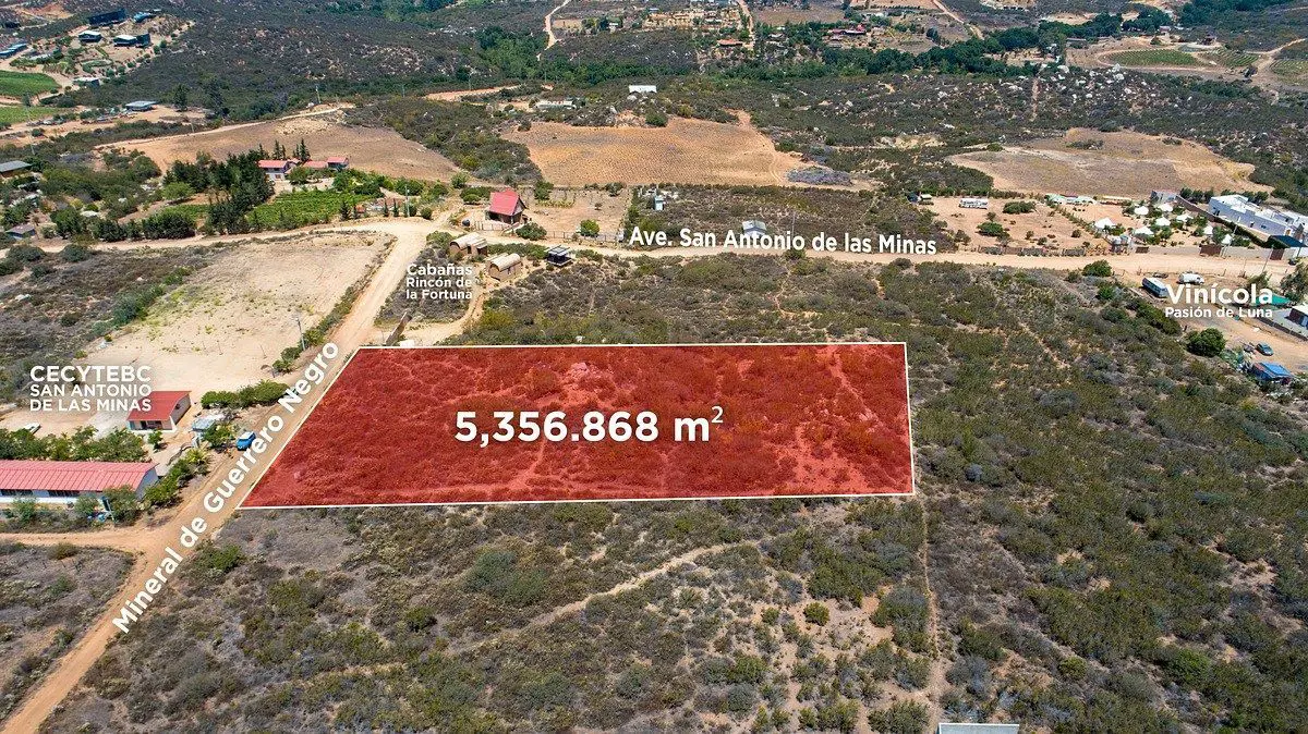 Terreno en venta en San Antonio de las Minas, Ensenada — foto 1 de 8