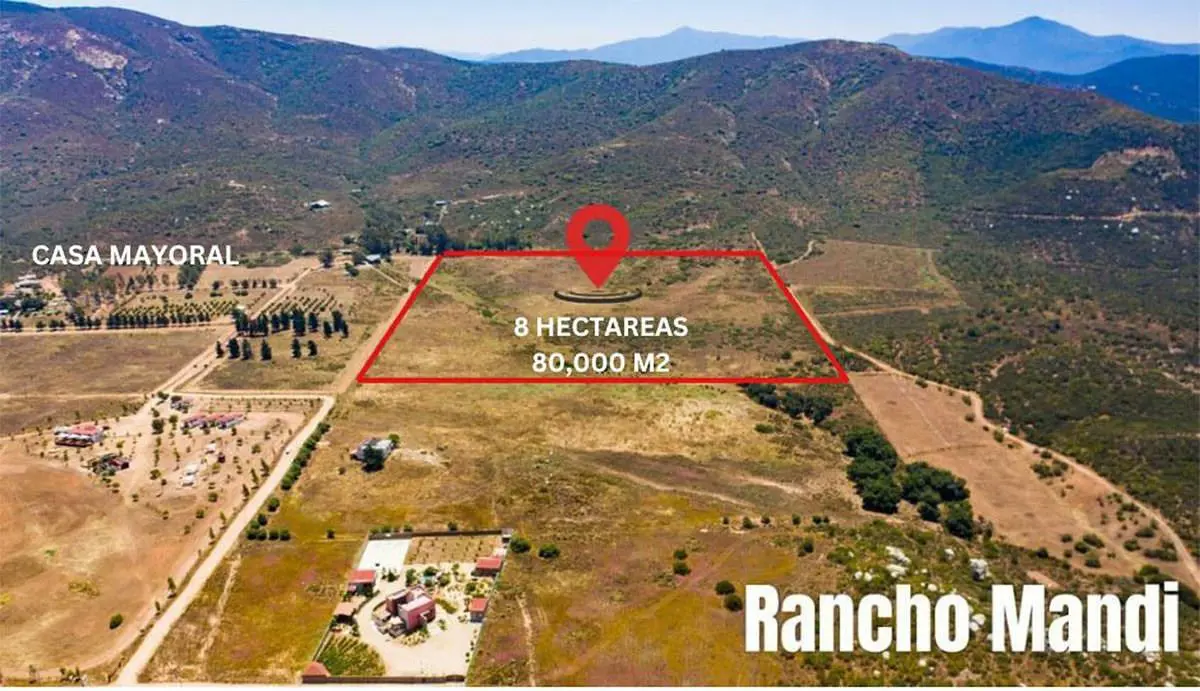 Terreno en venta en Valle de Guadalupe, Ensenada — foto 1 de 9