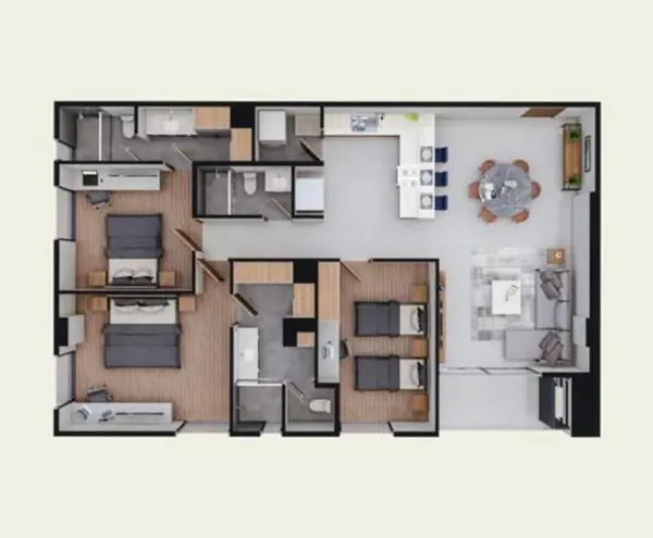 Departamento en Renta en Lomas de Valle Alto, Monterrey, Nuevo León 2
