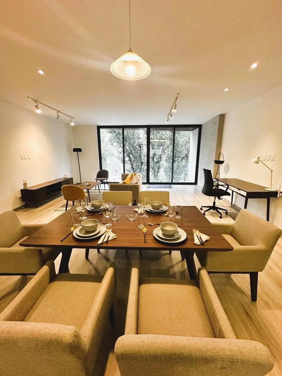 Vista 5 de Departamento dúplex en venta en San José Insurgentes | 245 m², vista al Parque de la Bola