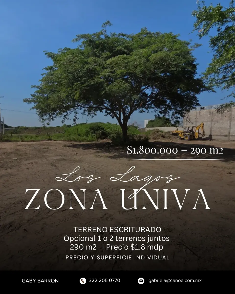 Terreno en venta en Villas Universidad, Puerto Vallarta — foto 1 de 9