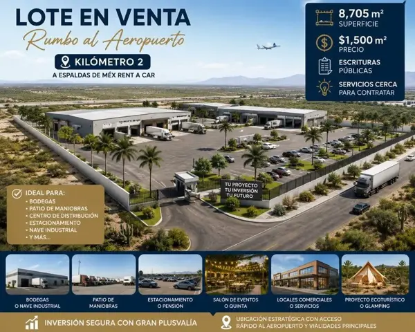 Terreno en venta en Chametla, La Paz — foto 2 de 3