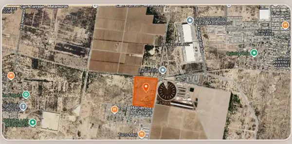 Terreno en venta en El Olivo, Matamoros — foto 2 de 4