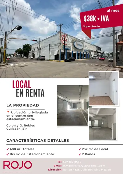 Bodega en renta en Centro, Culiacán — foto 3 de 4