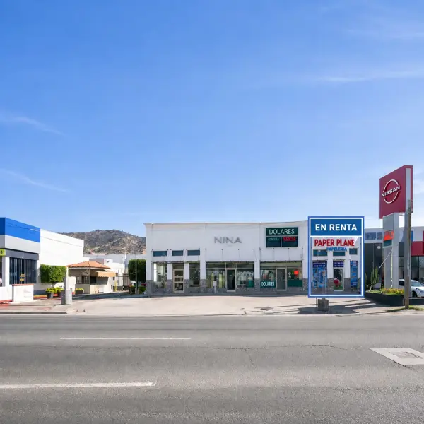LOCAL EN RENTA EN PLAZA COMERCIAL SOBRE BLVD MORELOS ZONA MUY TRANSITADA AL NORTE DE HERMOSILLO