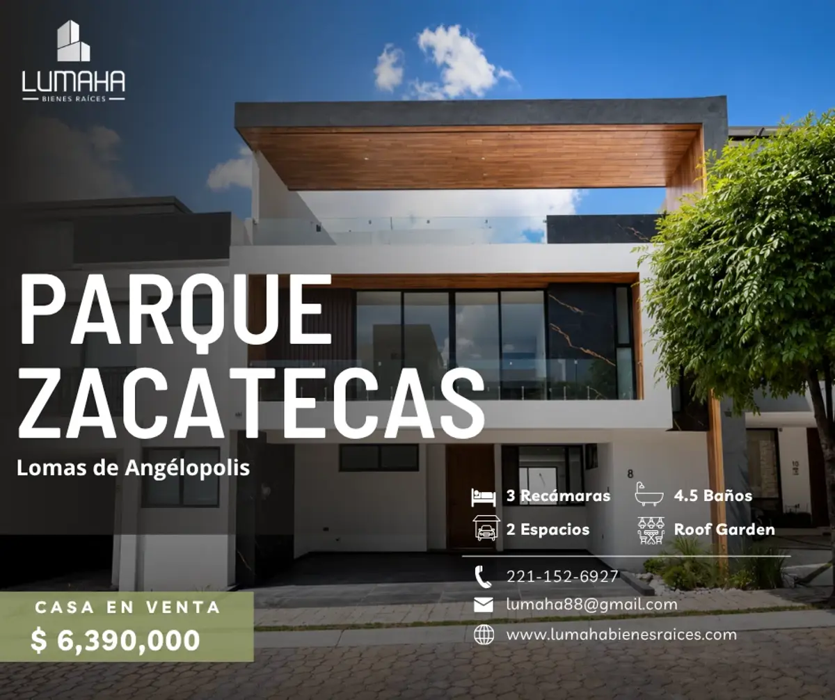 Casa en venta en Lomas de Angelópolis, San Andrés Cholula — foto 1 de 16
