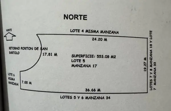 Terreno en venta en Las Trojes, Torreón — foto 2 de 2
