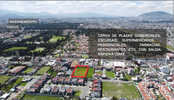 Terreno en venta en La Providencia, Metepec — foto 3 de 5