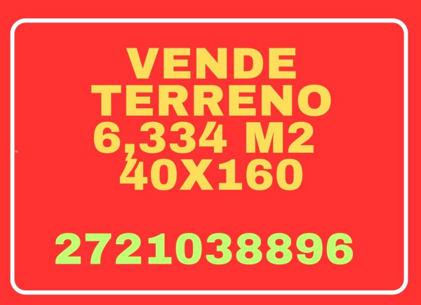 TERRENO Área 6,334m²  Calle San Isidro (Enfrente Fccto SAN Isidro) MARIANO ESCOBEDO VER. $ 3,800.00
