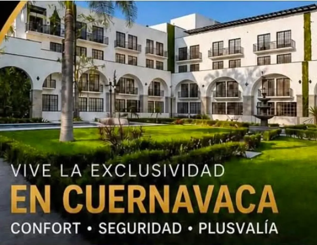Departamento en renta en Las Palmas, Cuernavaca — foto 1 de 3