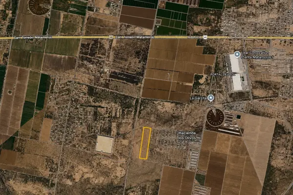 Terreno en venta en El Olivo, Matamoros — foto 2 de 3