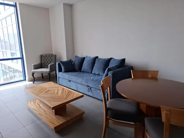 Departamento en RENTA AMUEBLADO,residencial VITANT vista al parque La Mexicana