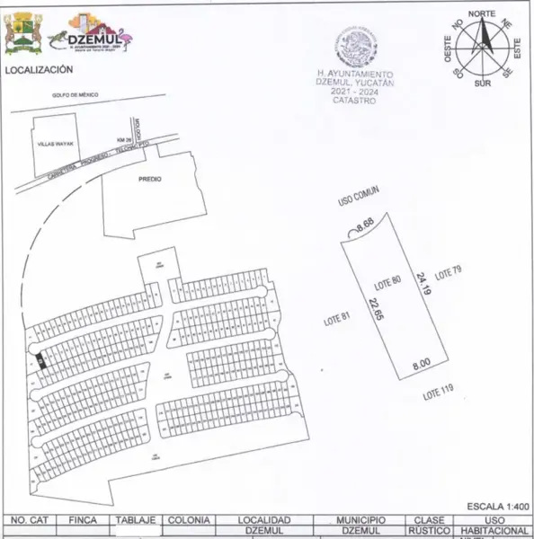 Terreno en venta en Xtampú, Dzemul — foto 2 de 14