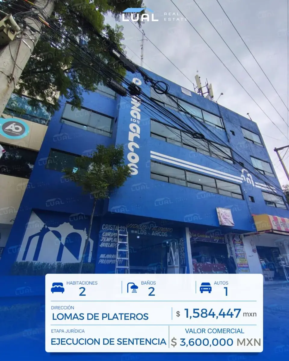 Edificio en venta en Lomas de Plateros, Álvaro Obregón — foto 1 de 4