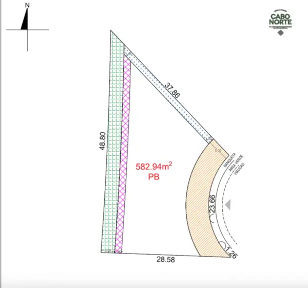 Terreno en venta en Cabo Norte, Mérida — foto 2 de 10