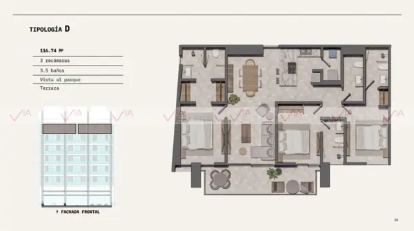 Departamento en venta en Cancún Centro, Benito Juárez — foto 2 de 19