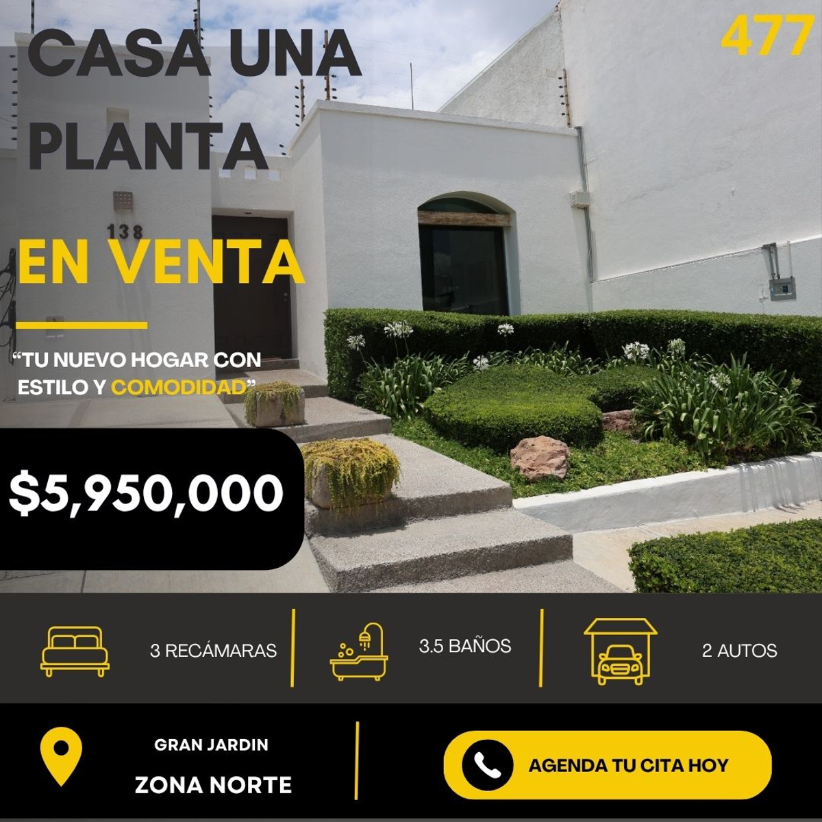 Casa en venta en Gran Jardin, León — foto 1 de 11