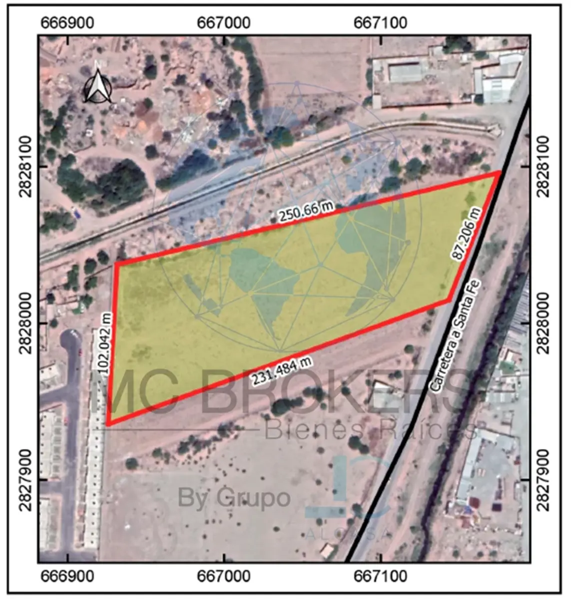 Terreno en venta en Santa Fe, Torreón — foto 1 de 2