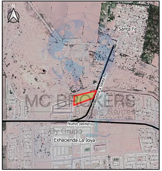 Terreno en venta en Santa Fe, Torreón — foto 2 de 2