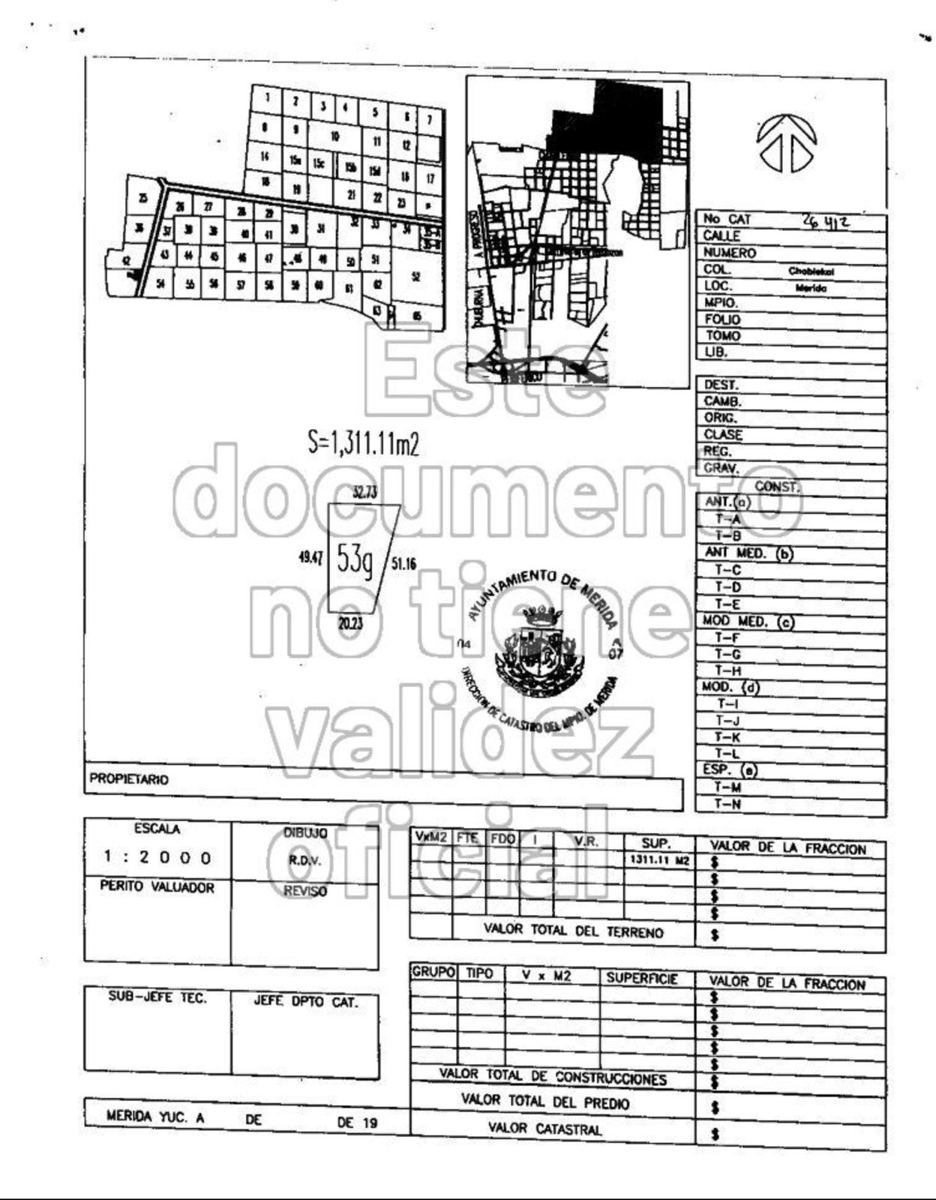 Terreno en venta en Chablekal, Mérida — foto 1 de 2