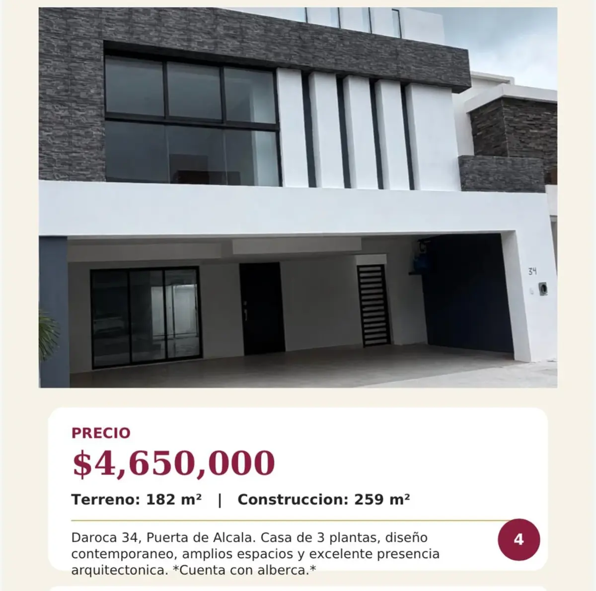 Casa en venta en Lomas de la Rioja, Alvarado