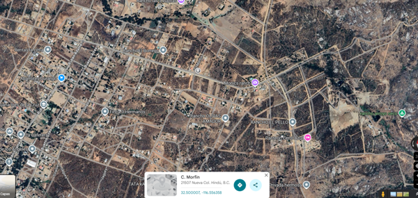 Terreno en venta en Nueva Hindú Sección Cerro Azul, Tecate — foto 3 de 4