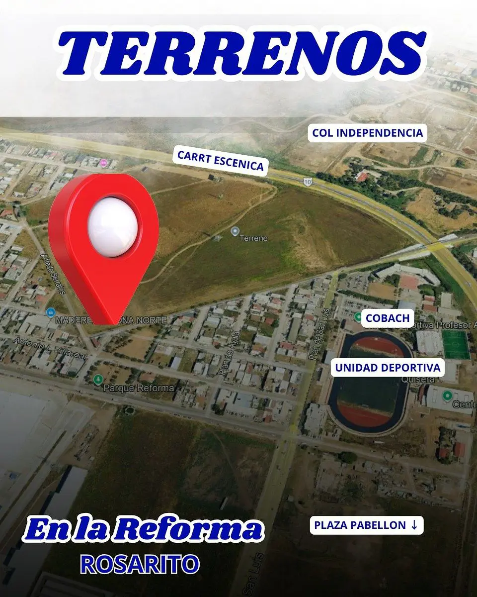 Terreno en venta en Reforma, Playas de Rosarito — foto 1 de 6