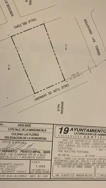 Terreno en venta en La Rumorosa, poblado de Tecate BC