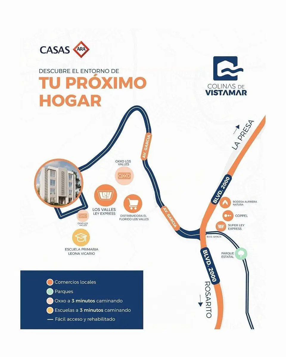Departamento en venta en Los Valles, Tijuana — foto 1 de 14