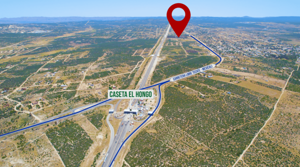 Terreno en venta en Luis Echeverría Álvarez (El Hongo), Tecate — foto 2 de 5