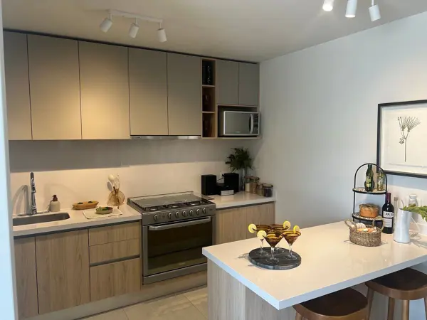 Departamento en preventa zona Mirador 2 recámaras | 66.28 m² | Jardín o Terraza