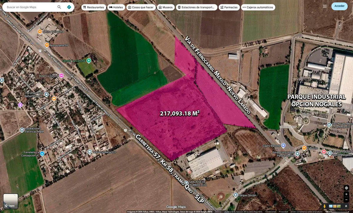 Terreno en venta en La Concepción de Abajo, San José de Iturbide — foto 1 de 5