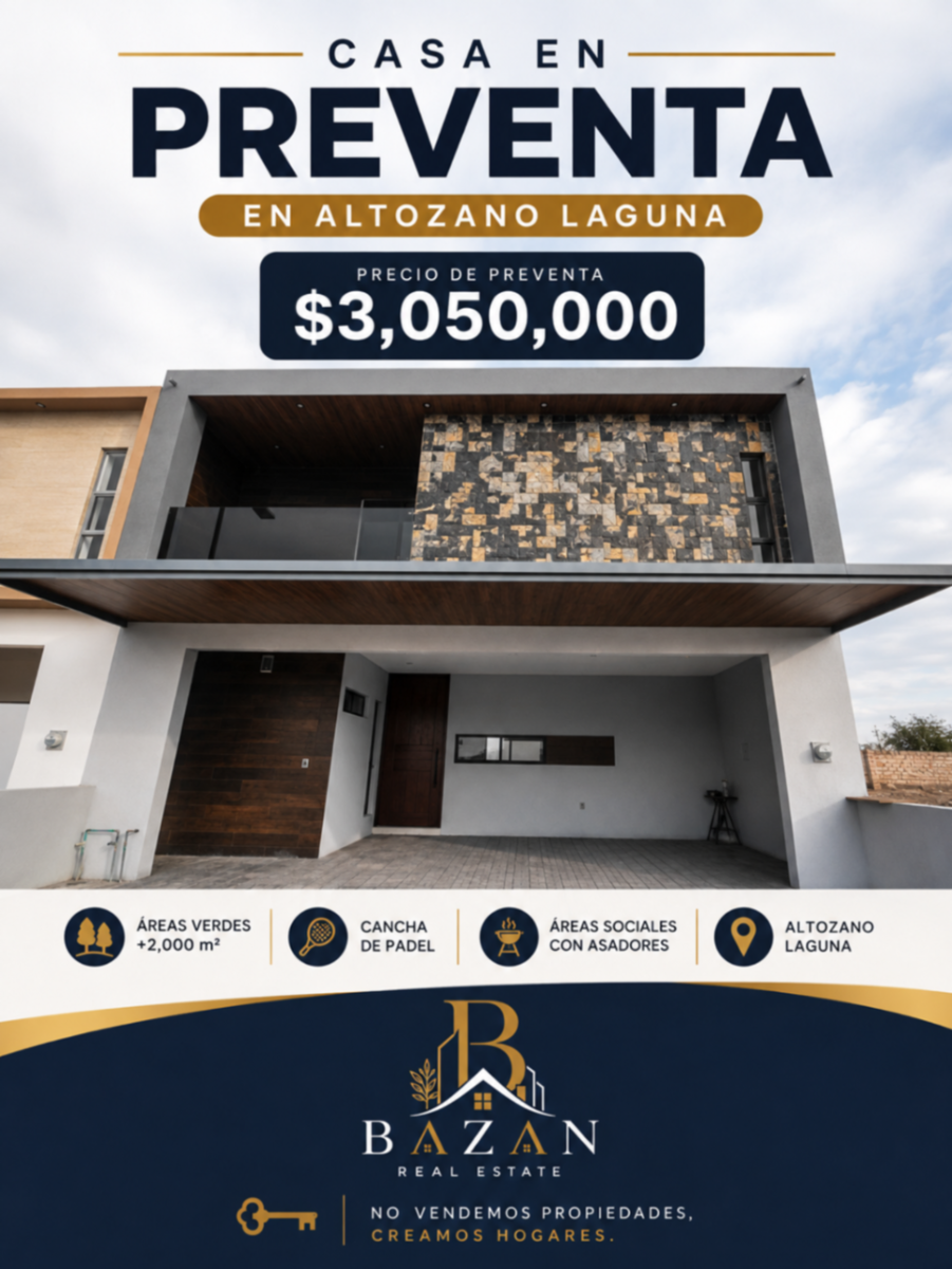 Casa en venta en Altozano la Nueva Laguna, Gómez Palacio — foto 1 de 9