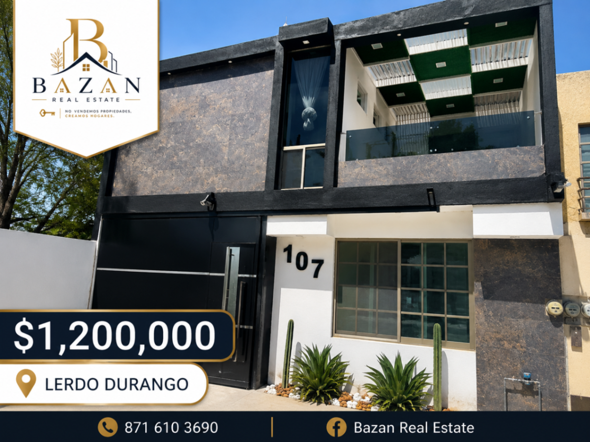 Casa en venta en Castilagua, Lerdo — foto 1 de 8