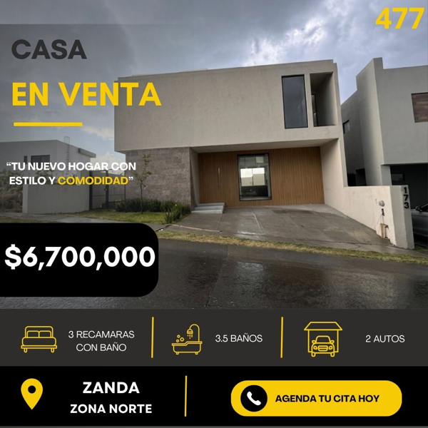 CASA NUEVA EN VENTA EN ZANDA