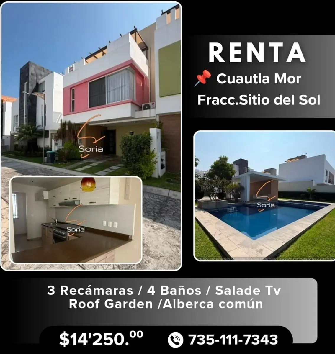 Casa en renta en Sitio del Sol, Cuautla — foto 1 de 24