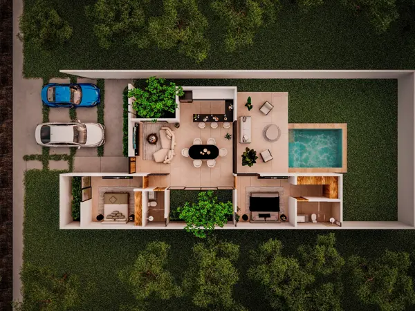 Casa en venta en Praderas del Mayab, Conkal — foto 3 de 15