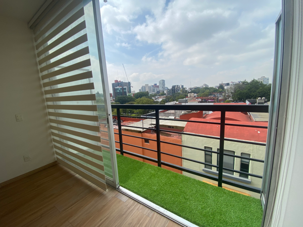 Venta de Departamento en Roma Norte, con Balcón y Vigilancia