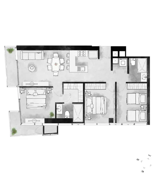 Departamento en Venta en Santa Maria, Monterrey, Nuevo León 2