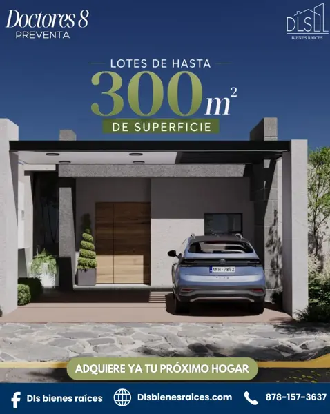 Casas disponibles para venta en Col. Doctores
