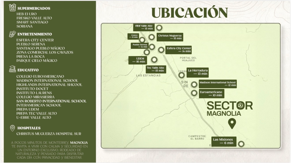 Terreno en Venta en Bosques de las Misiones, Santiago, Nuevo León