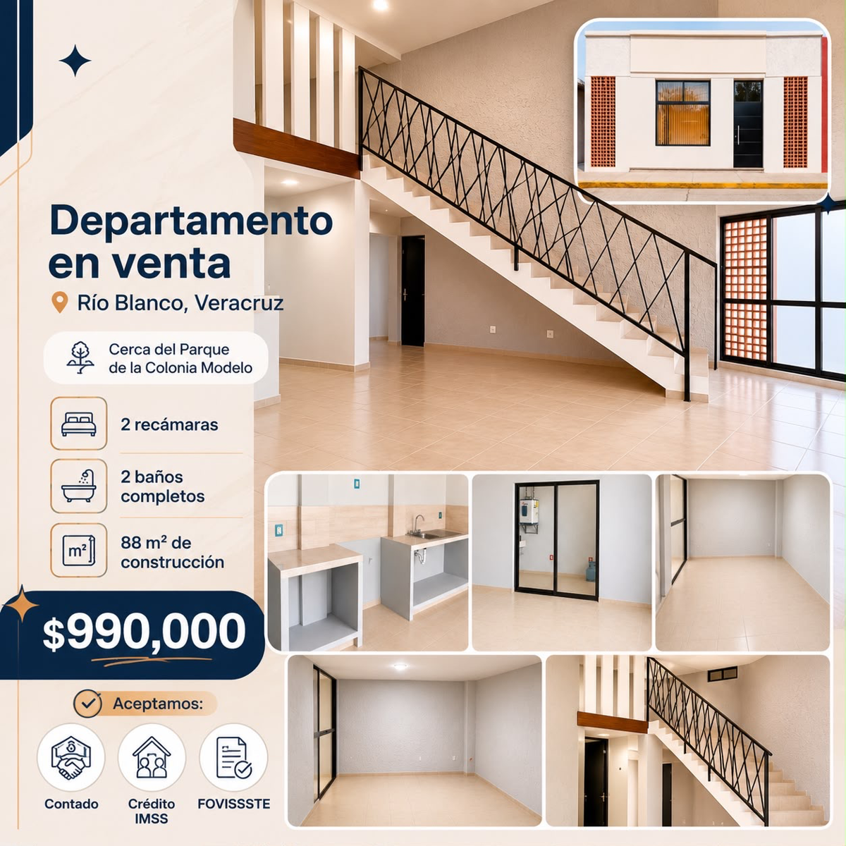 Departamento en venta en Modelo, Río Blanco — foto 1 de 2