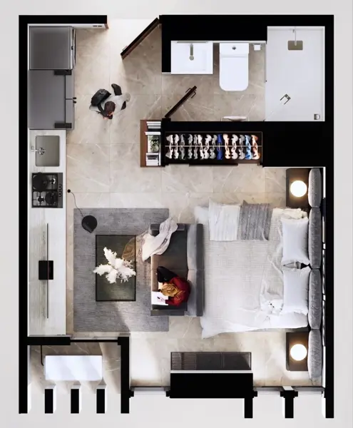 Departamento en venta en Del Paseo Residencial, Monterrey — foto 2 de 10